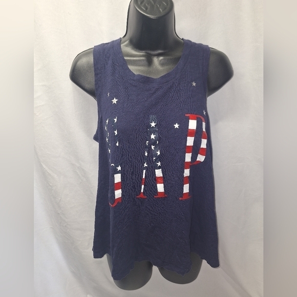 Gap independence day graphic tank top size small - Picture 1 of 5